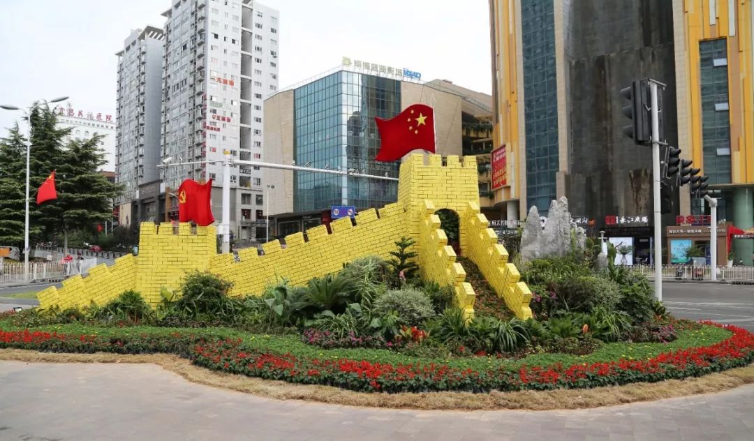 花漾宜昌如此美丽！44万盆鲜花全城绽放