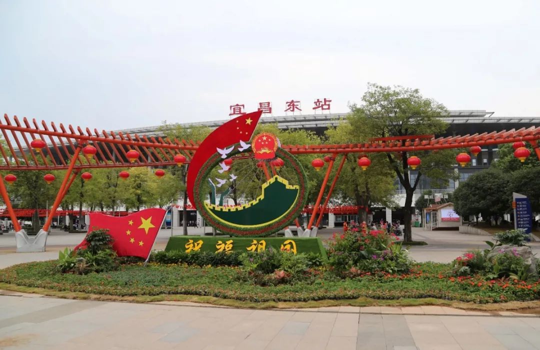 花漾宜昌如此美丽！44万盆鲜花全城绽放