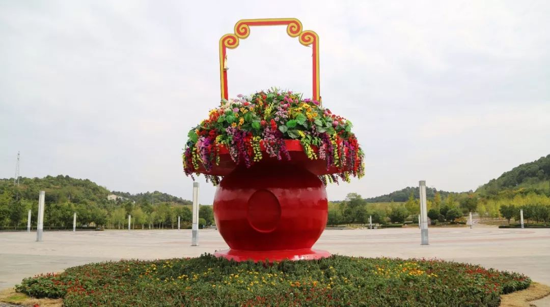 花漾宜昌如此美丽！44万盆鲜花全城绽放