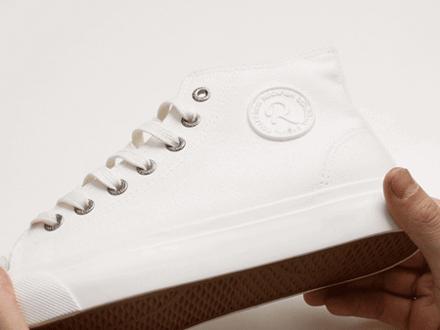 英伦透气帆布鞋,高街超高帮帆布鞋