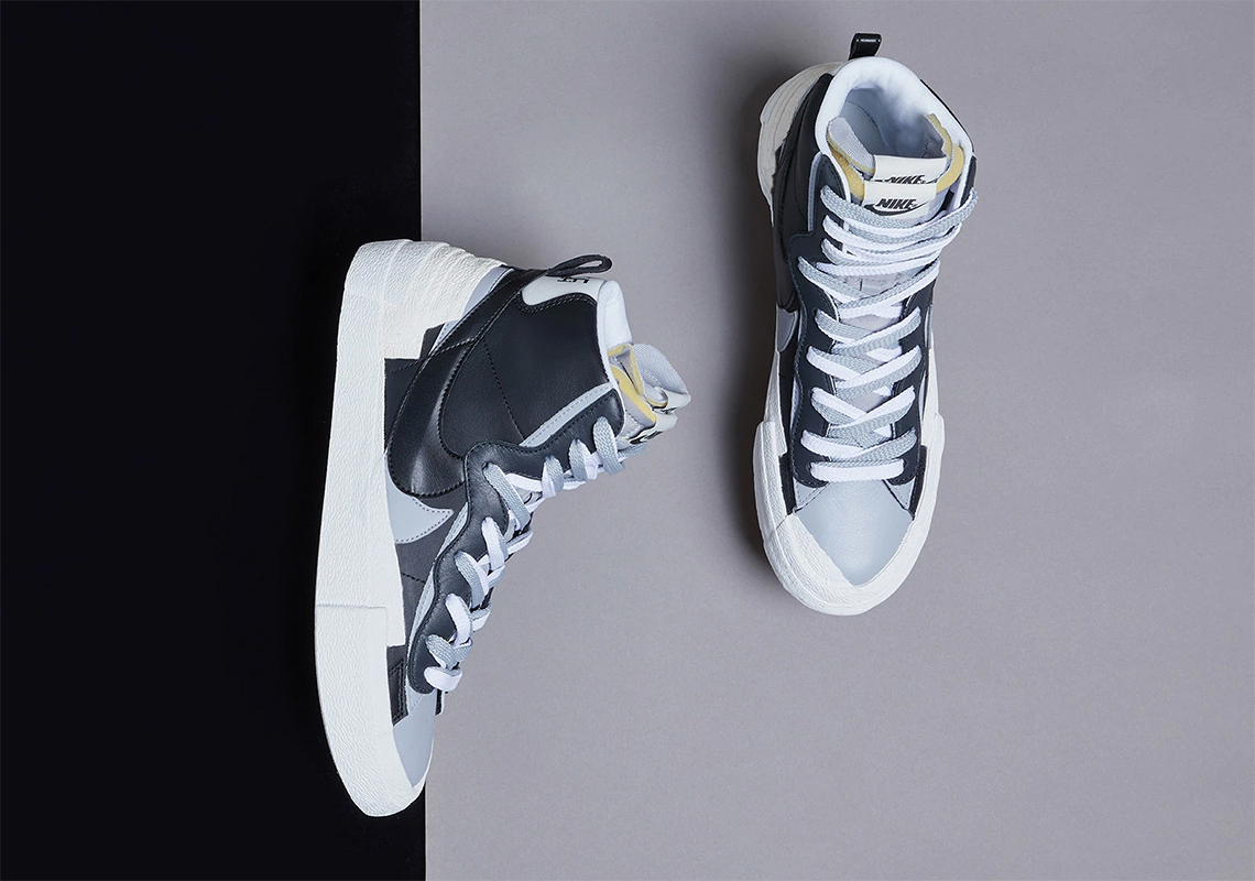 sacaixnikeblazer穿搭,sacaixnikeblazer解构蓝色穿搭