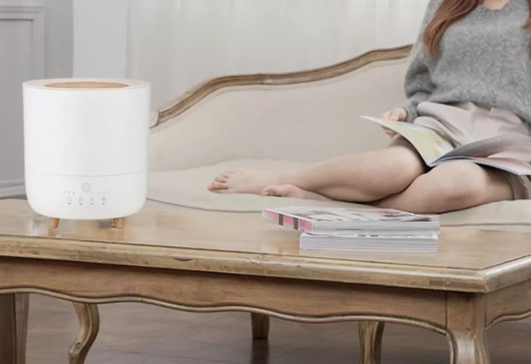 像艺术品的香薰加湿器，智能调节温度和雾量