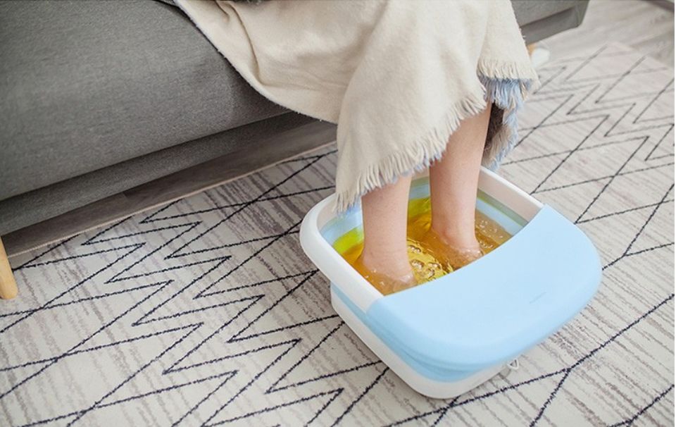 可以按摩的足浴盆,折叠足浴盆泡脚按摩身体好