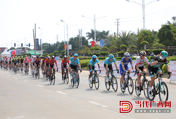 2019环广西公路自行车世界巡回赛,环广西公路自行车世巡赛北海冲刺