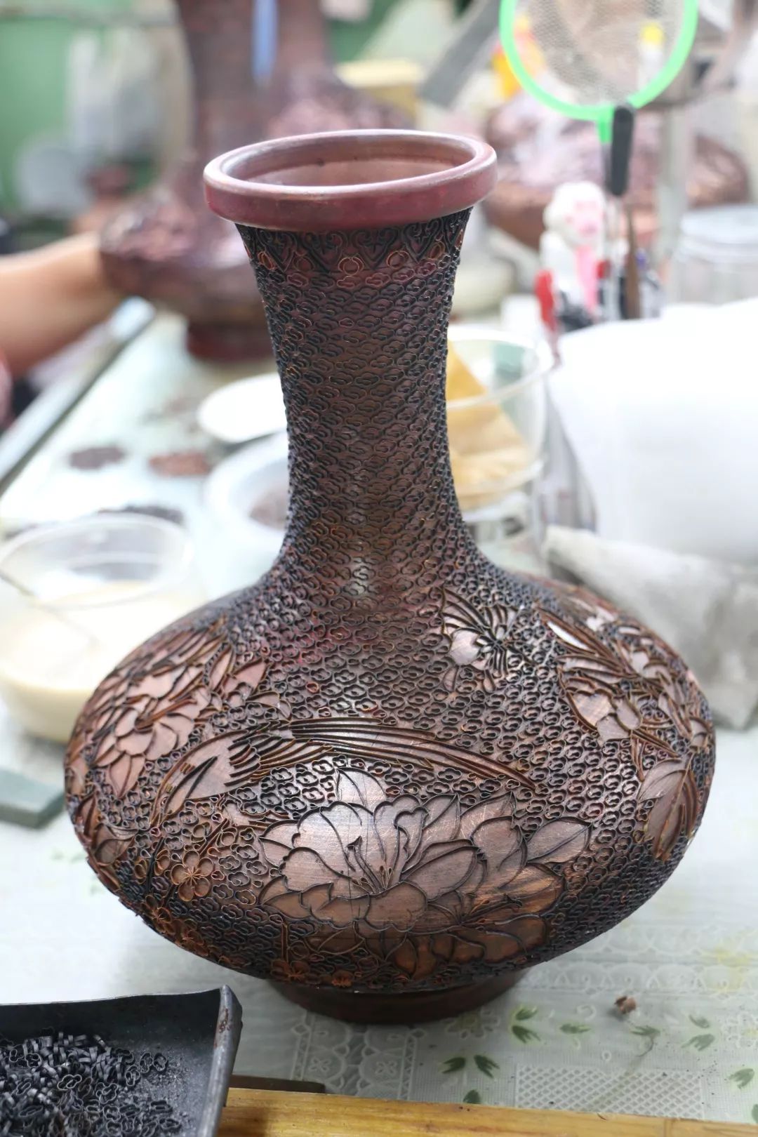 景泰蓝的制作特色,体验景泰蓝工艺感受