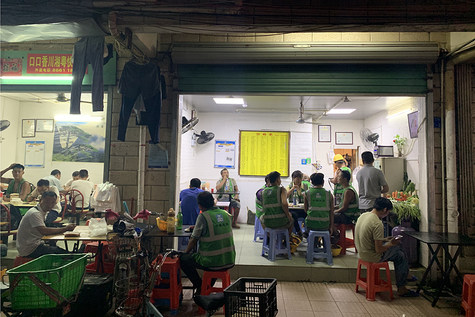 白石洲现在的情景,最后的白石洲