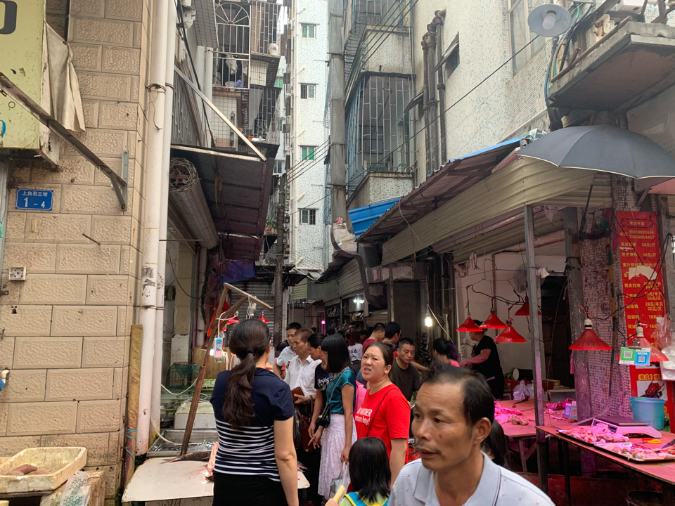 白石洲现在的情景,最后的白石洲