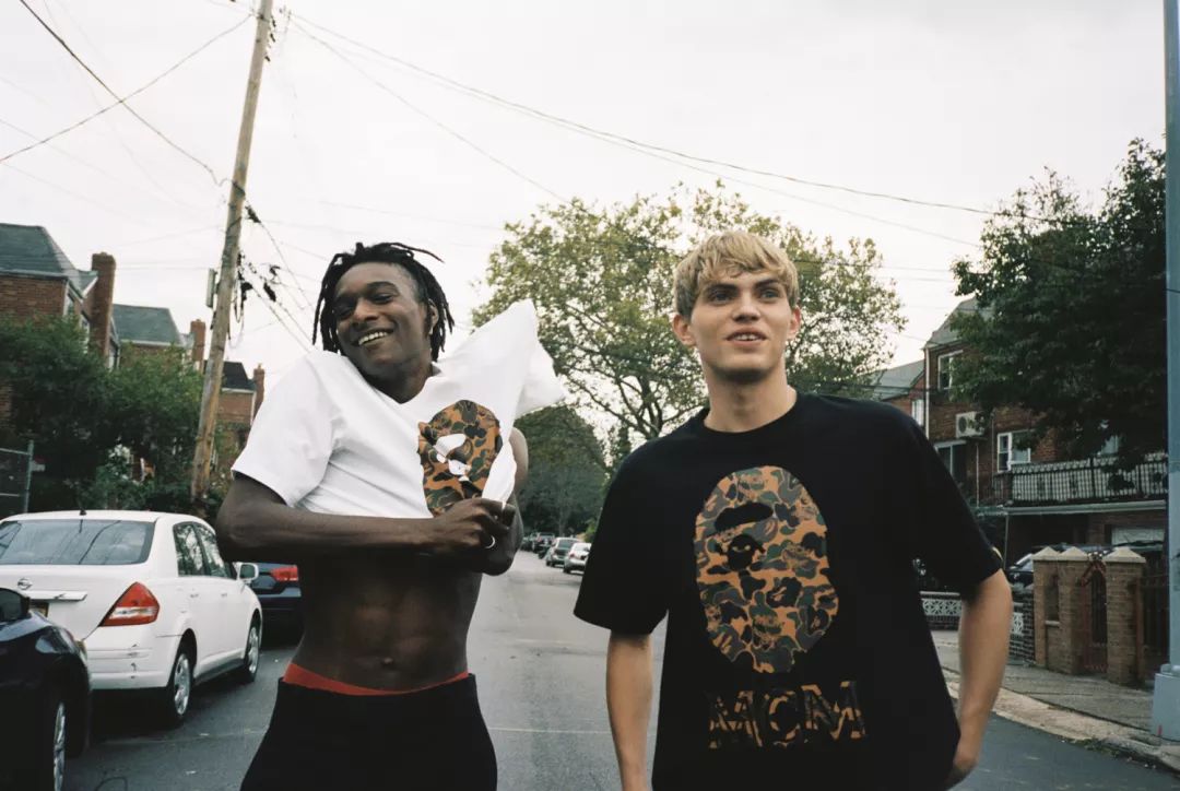 bape和mcm联名外套,mcmxbape双肩包