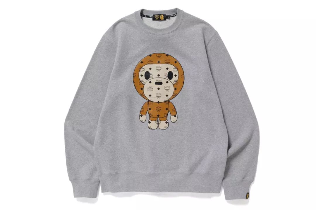 bape和mcm联名外套,mcmxbape双肩包