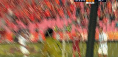 河北华夏马尔康进球,富力4比2扎哈维