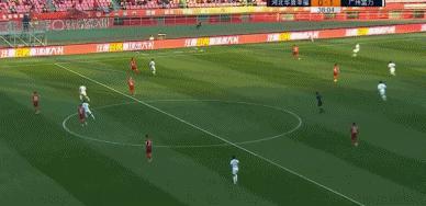 河北华夏马尔康进球,富力4比2扎哈维