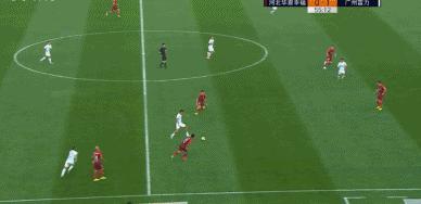 河北华夏马尔康进球,富力4比2扎哈维