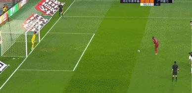 河北华夏马尔康进球,富力4比2扎哈维