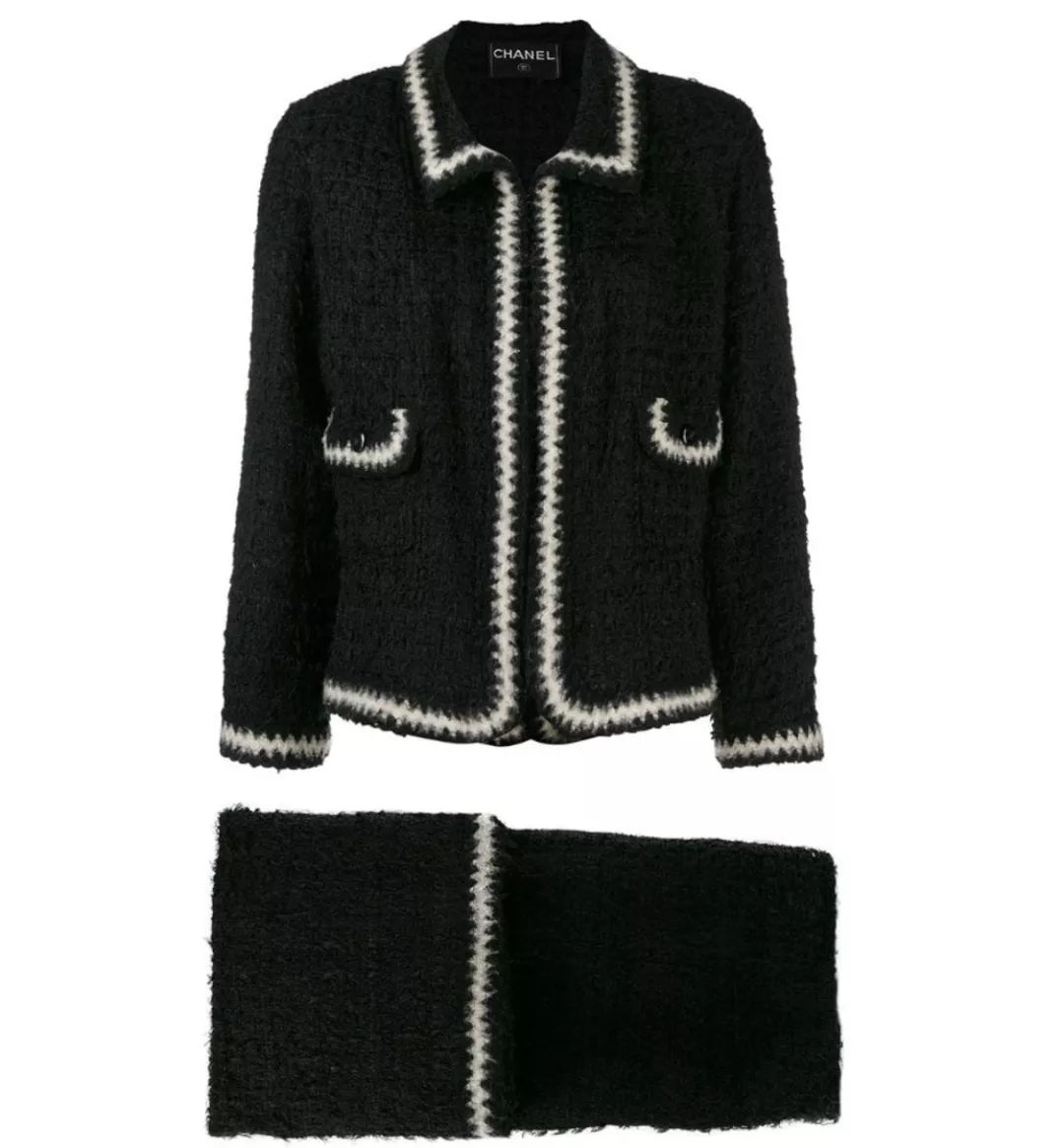 fashion风格穿搭,今年最时髦的4件小香风穿搭