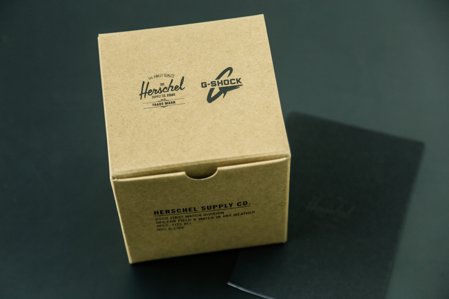 HerschelSupply和G-SHOCK联名5600开箱：军事风加上冲浪元素