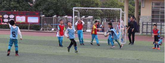 竞技绿茵新春,德兴银城一小运动会