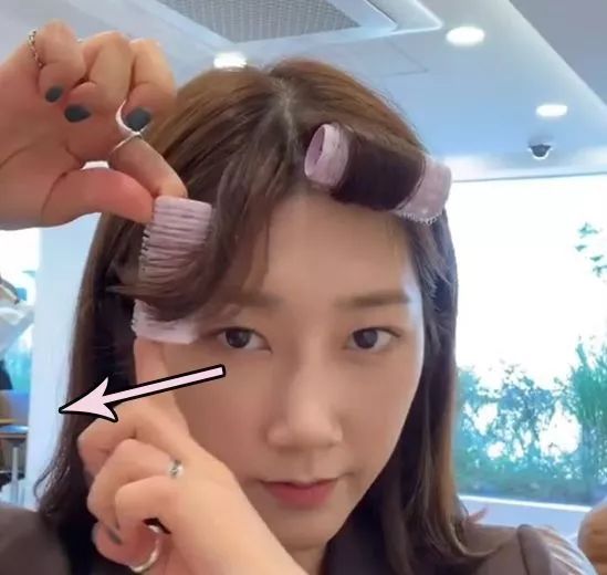 韩国八字刘海怎么烫教程,韩式齐刘海八字刘海教程