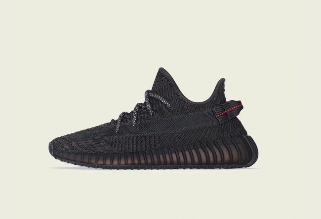 2023年yeezy350白斑马补货,yeezy350v2黑天使和黑生胶