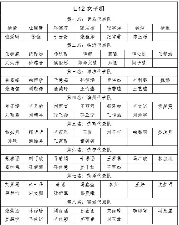 山东省青岛市校园足球联赛,山东省全国青少年足球特色学校杯