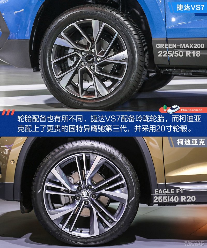 捷达vs7和柯珞克选哪个好,斯柯达柯迪亚克和捷达vs7