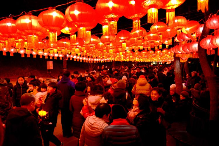 渔阳滑雪场灯光秀,米家沟滑雪场灯光秀