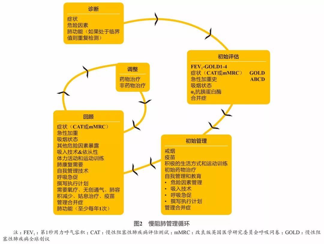 慢阻肺gold分级什么意思,2019慢阻肺防治指南