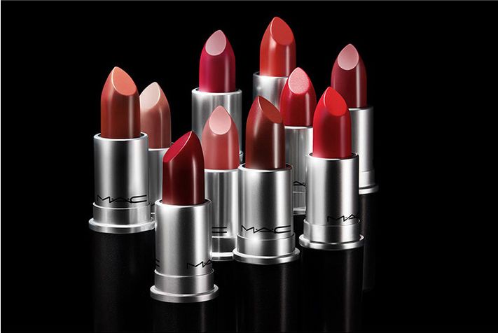 mac口红39元一支,mac口红推荐39元草莓红加金闪