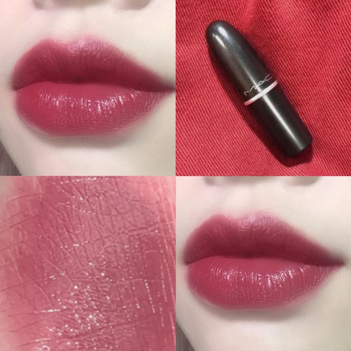 mac口红39元一支,mac口红推荐39元草莓红加金闪