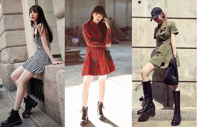 2020年最火的黑色马丁靴,2022年马丁靴还会流行吗