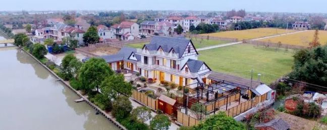 上海市崇明南来北往精品民宿,崇明恬园居民宿和风小木屋团购