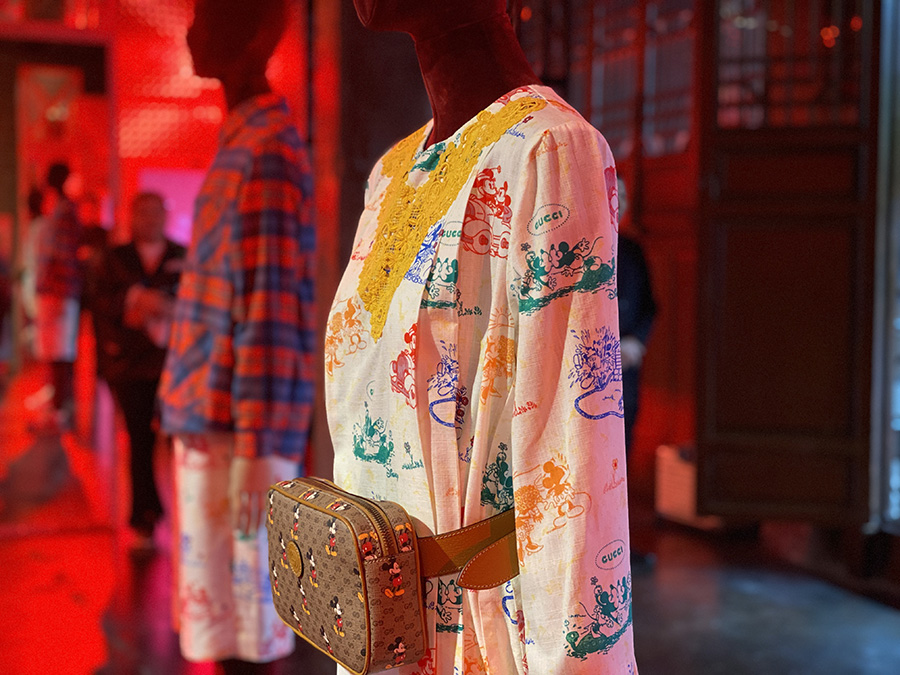 gucci迪士尼联名t恤米奇,迪士尼gucci合作