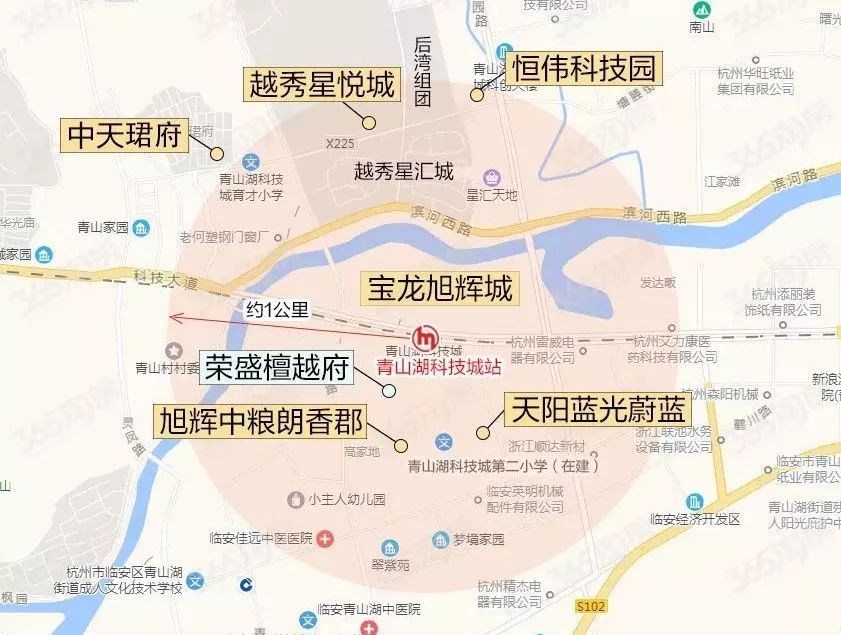 杭州地铁3号线2021年开通站点楼盘,杭州地铁15号线对沿途房价影响