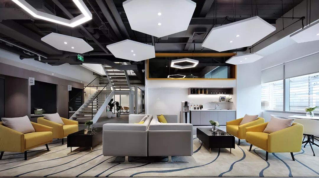 2000平方共享办公设计,联合办公室共享办公空间设计