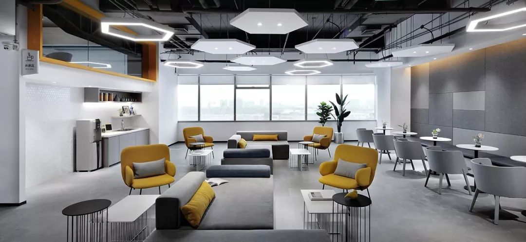 2000平方共享办公设计,联合办公室共享办公空间设计