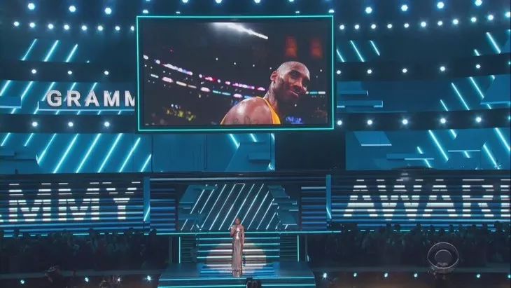 纪念科比的歌曲saygoodbye,第62届格莱美科比