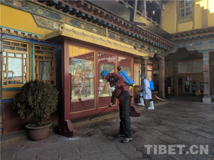 藏族寺庙为疫情捐款,为西藏疫情捐款