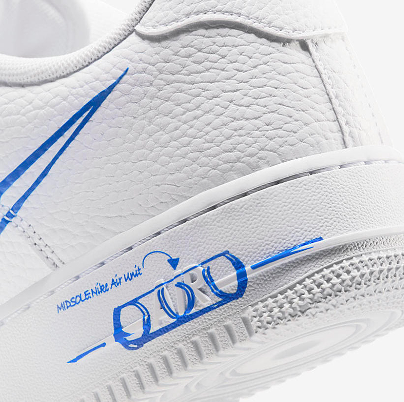 airforce1轻奢小logo,airforce1新年限定配色的设计灵感