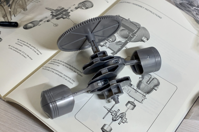 BMW摩托车模型,bmw摩托车拼装教程