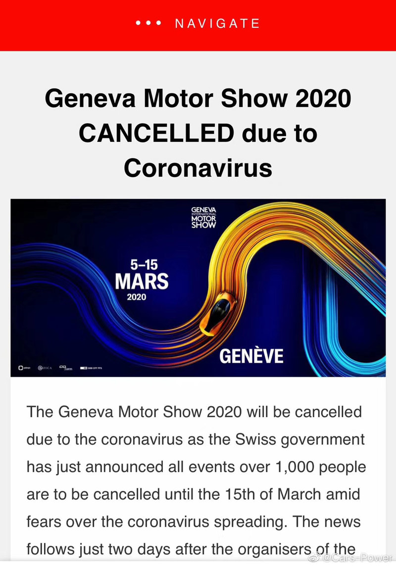 日内瓦车展取消了也没耽误你买这些重磅新车