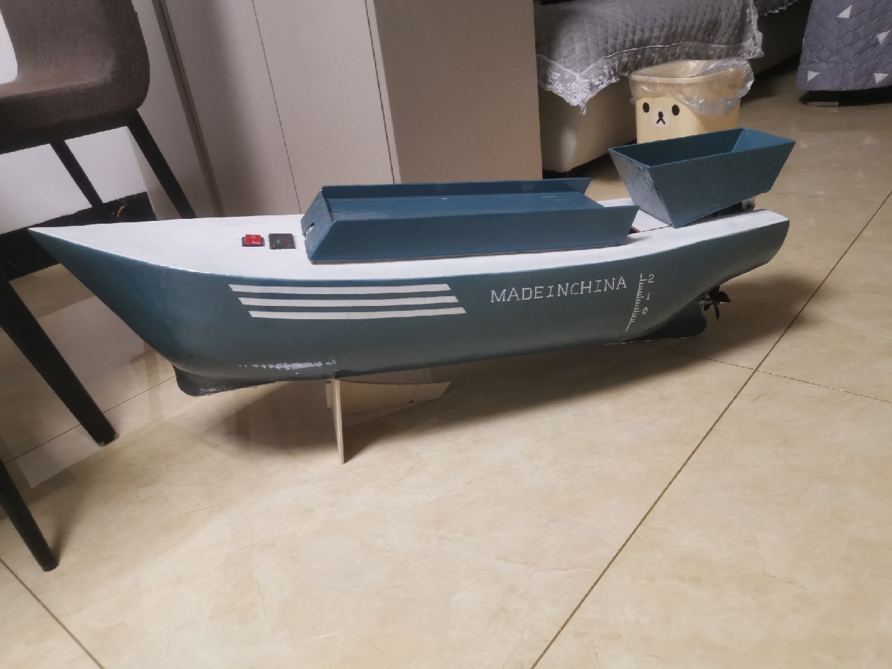 diy钓鱼打窝船,自制钓鱼打窝船外壳图纸