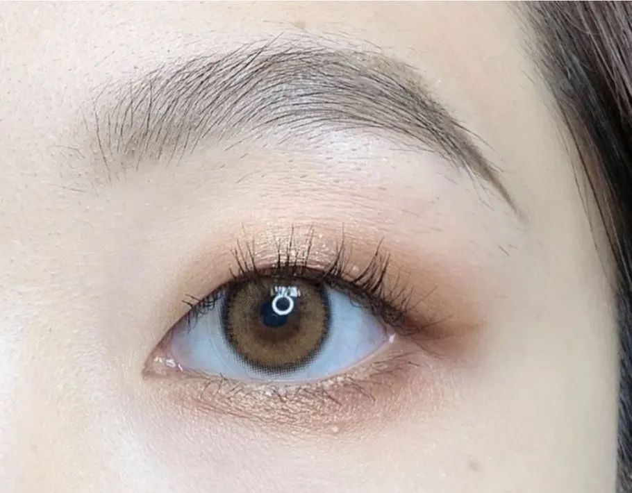 日常妆下眼睑画法,简单下眼睑眼妆画法