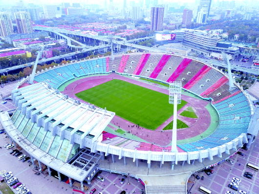 山东鲁能主场改造,改造后的省体育场