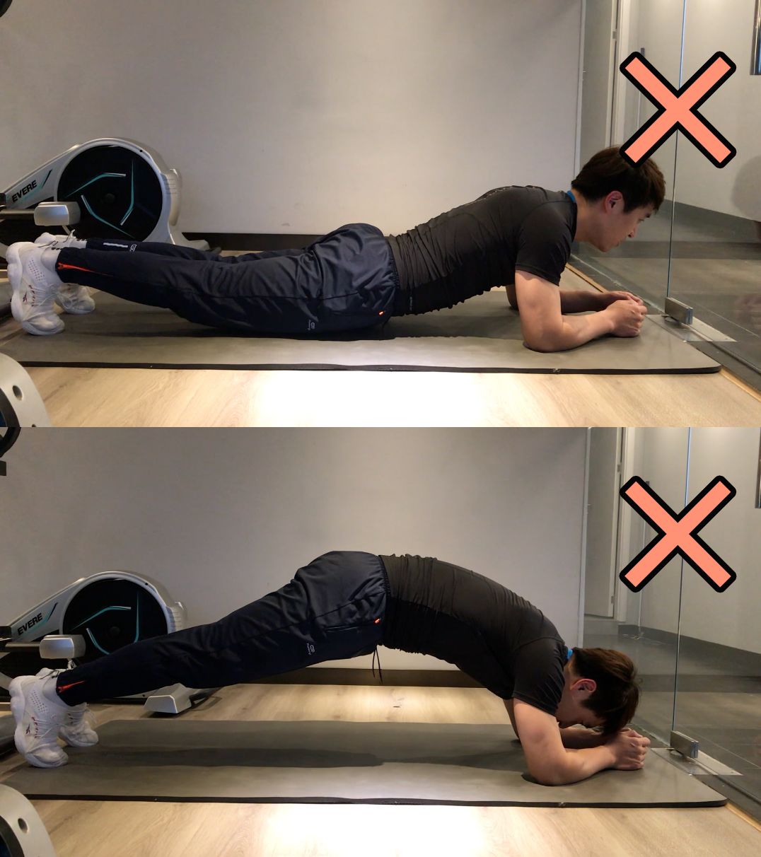 在家健身错误动作,在家健身关注安全搞笑