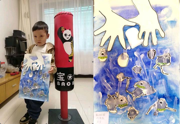 兰溪的孩子们为大洋彼岸同龄人送去祝福，诗歌、图画架起友谊桥梁