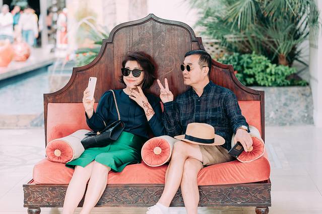 阿联酋迪拜之行,小狮妹和爸爸