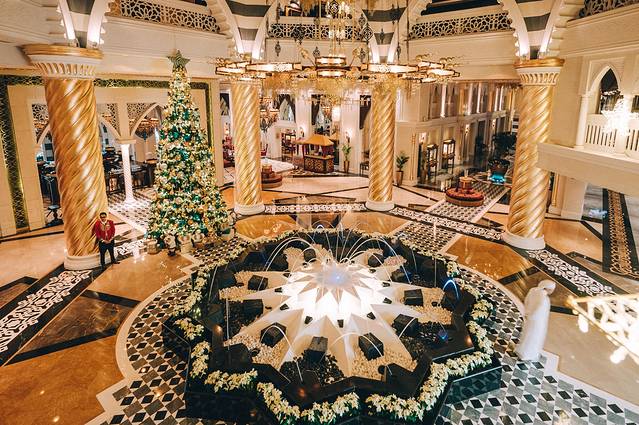 阿联酋迪拜之行,小狮妹和爸爸