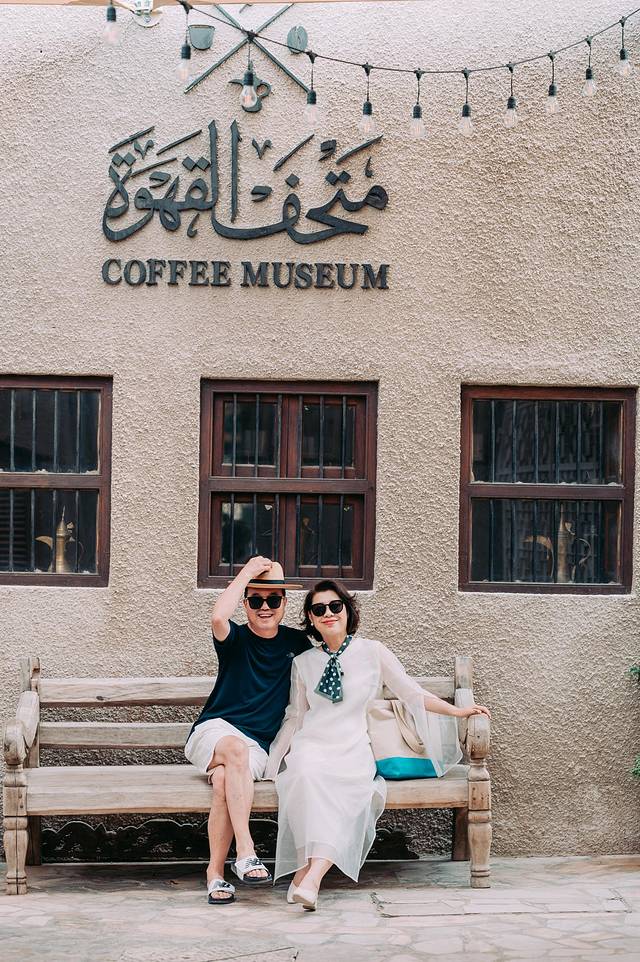 阿联酋迪拜之行,小狮妹和爸爸