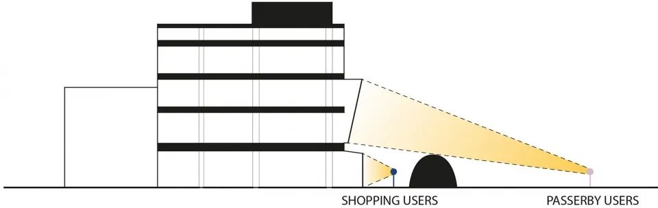 UNStudio新作|荷兰18Septemberplein大楼改造，悬浮于立面之上的发光盒子