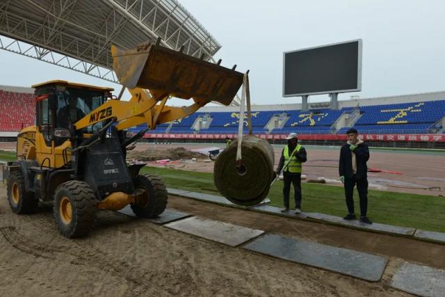 渭南足球场建在哪里,新的草坪球场