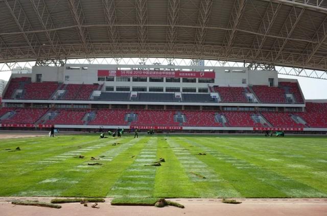渭南足球场建在哪里,新的草坪球场
